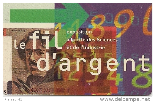 -CARTE-PASS-GEODE-1994-PL ASTIC-FIL D ARGENT-V°VGS SE 00/23-V° Texte Rouge-TBE - Tickets D'entrée