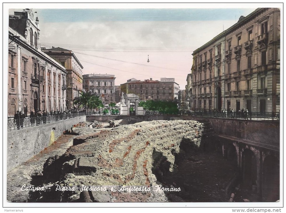 Catania - Piazza Stesicoro E Anfiteatro Romano - H1752 - Catania