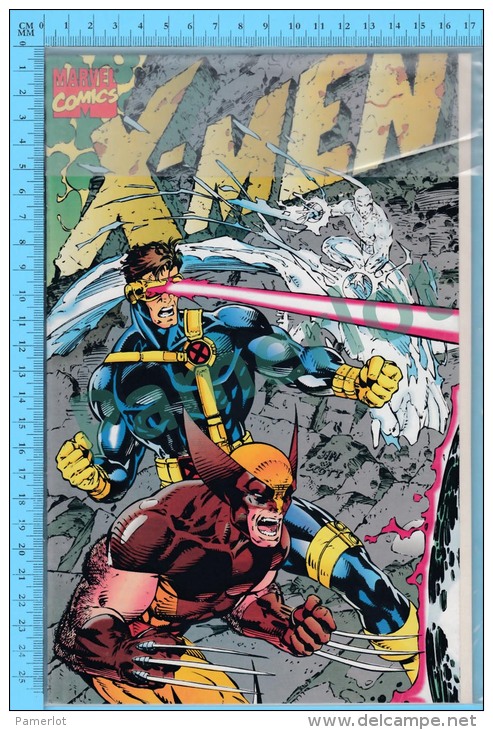 X-Men Marvel Comics. BD  ( 1991 # 1 "Special Collectors Edition" First Issue, Large Poster Include  ) - Marvel