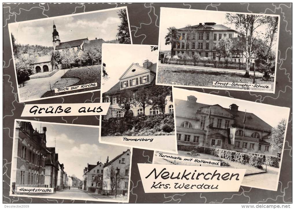 BG1879 Grusse Aus Neukirchen Krs Werdau   CPSM 14x9.5cm Germany - Werdau