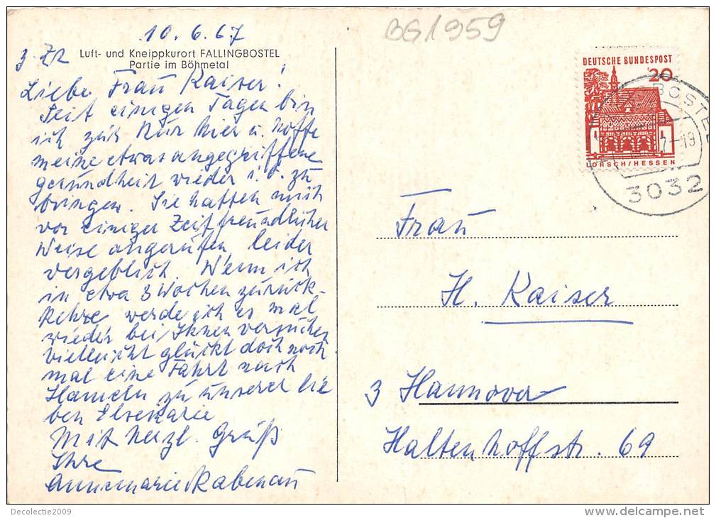 BG1959 Fallingbostel Partie Im Bohmetal   CPSM 14x9.5cm Germany - Fallingbostel