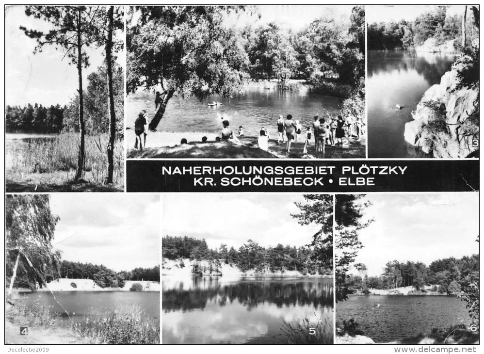 BG2204 Naherholungsgebiet Plotzky Kr Schonebeck Elbe   CPSM 14x9.5cm Germany - Schoenebeck (Elbe)