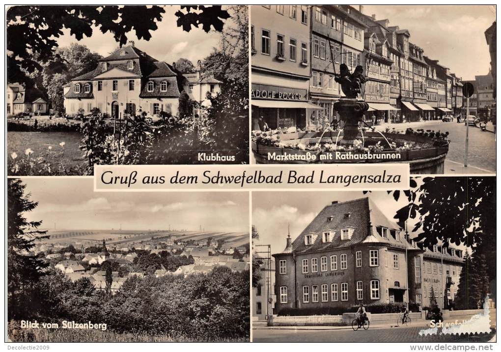 BG2221 Gruss Aus Dem Schwefelbad Bad Langensalza  CPSM 14x9.5cm Germany - Bad Langensalza