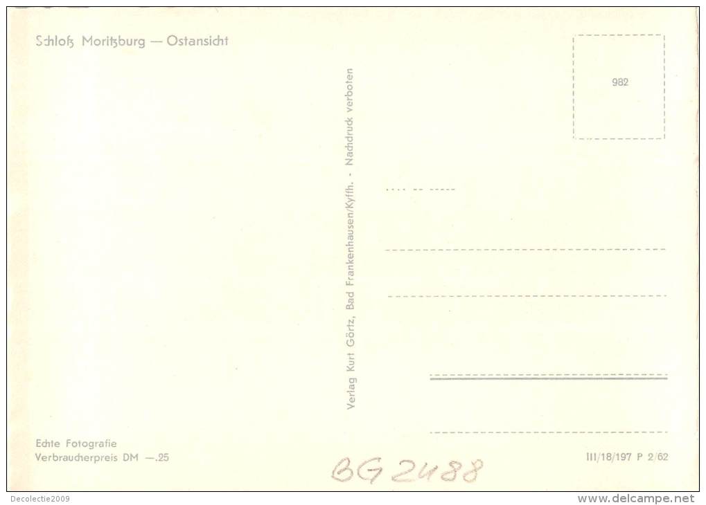 BG2488  Schloss Moritzburg Ostansicht   CPSM 14x9.5cm Germany - Moritzburg