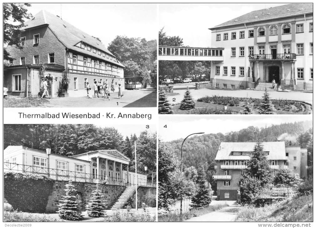 BG1084 Thermalbad Wiesenbad Kr Annaberg  CPSM 14x9.5cm Germany - Annaberg-Buchholz