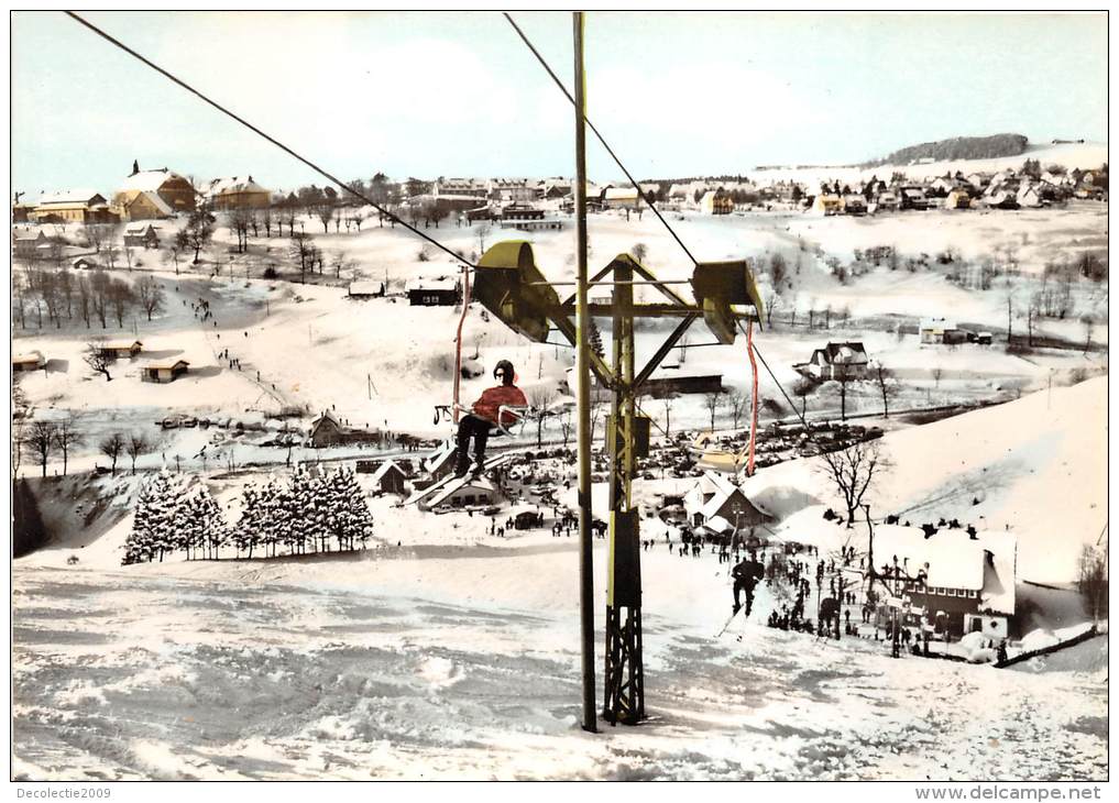 BG1095 Ski Teleski Bergstadt St Andreasberg Oberharz CPSM 14x9.5cm Germany - Oberharz