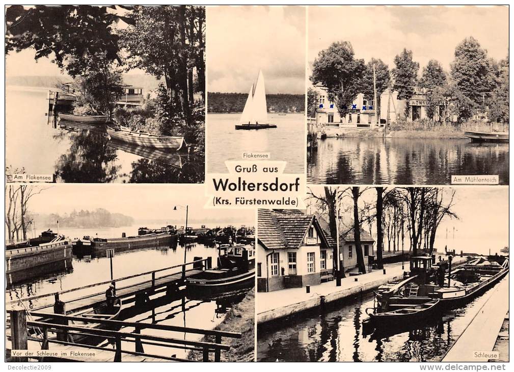 BG1177 Krs Furstenwalde  Gruss Aus Woltersdorfer CPSM 14x9.5cm Germany - Fuerstenwalde