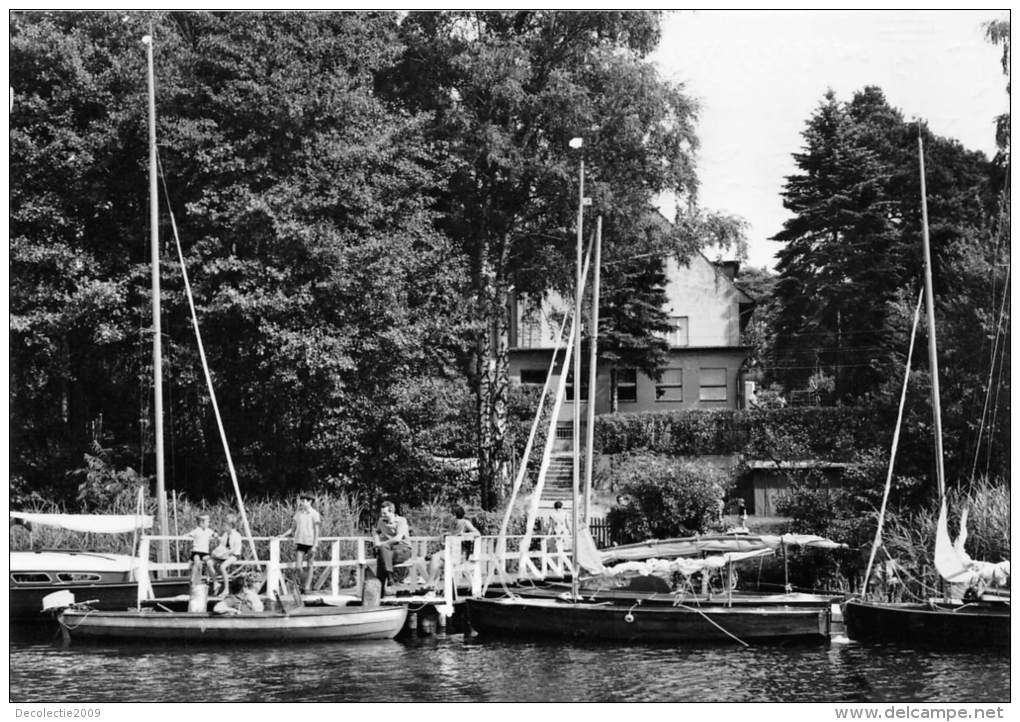 BG1188 Ship  Bateaux Wendisch Rietz Gaststadtte Hotel CPSM 14x9.5cm Germany - Rietz-Neuendorf