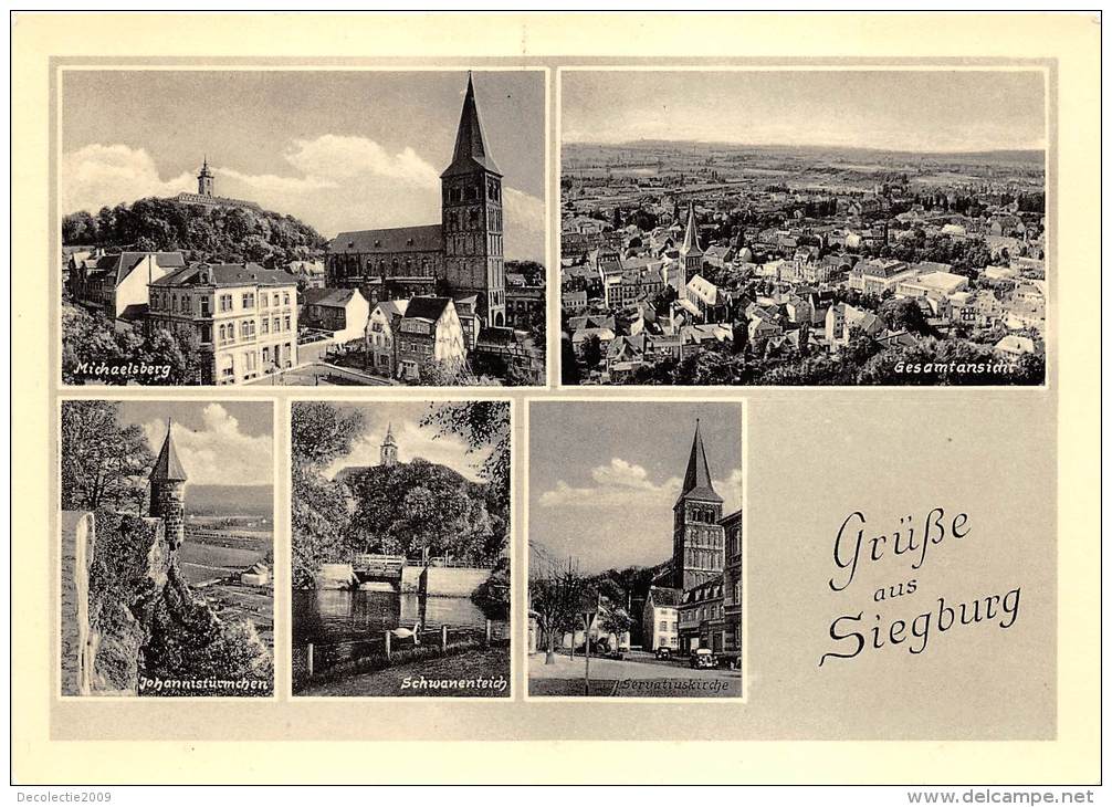 BG1488 Grusse Aus Siegburg  CPSM 14x9.5cm  Germany - Siegburg