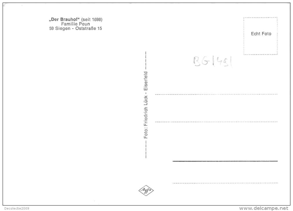 BG1491 Der Brauhof Familie Peun Siegen   CPSM 14x9.5cm  Germany - Siegen