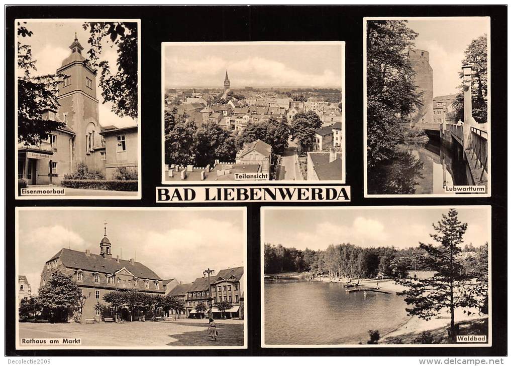 BG1503 Bad Liebenwerda Multi Views  CPSM 14x9.5cm  Germany - Bad Liebenwerda