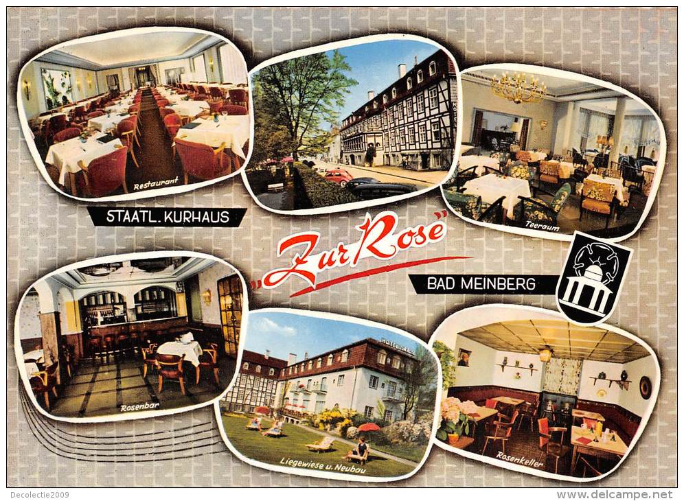 BG1662 Staatl Kurhaus Hotel Zur Rose Bad Meinberg   CPSM 14x9.5cm  Germany - Bad Meinberg