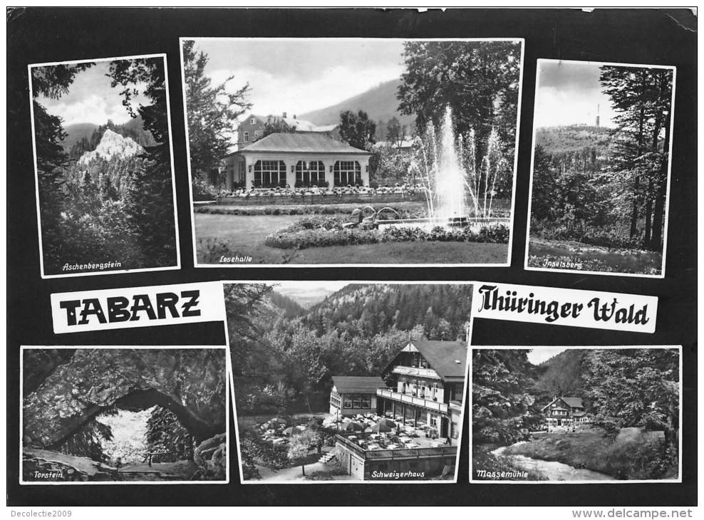 BG006 Thueringer Wald  Tabarz   Multi Views  CPSM 14x9.5cm Germany - Tabarz