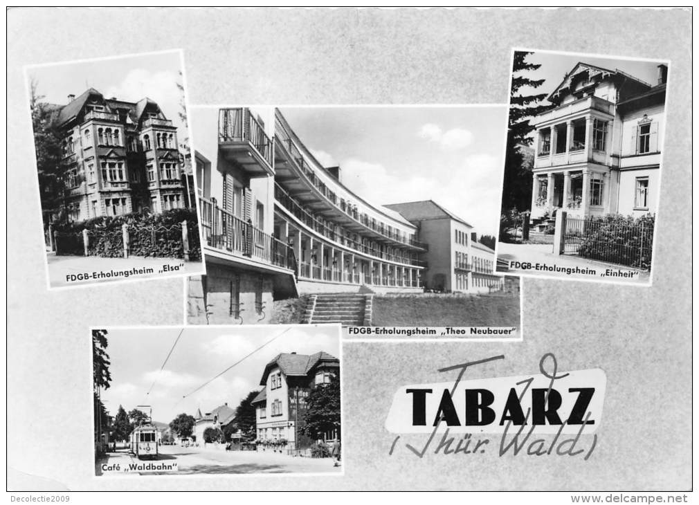 BG008 Tramway  Thueringer Wald  Tabarz   Multi Views  CPSM 14x9.5cm Germany - Tabarz