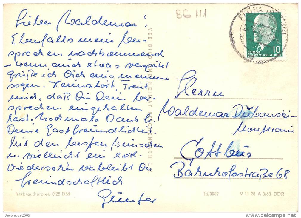 BG111 Floha Sa   CPSM 14x9.5cm Germany - Floeha