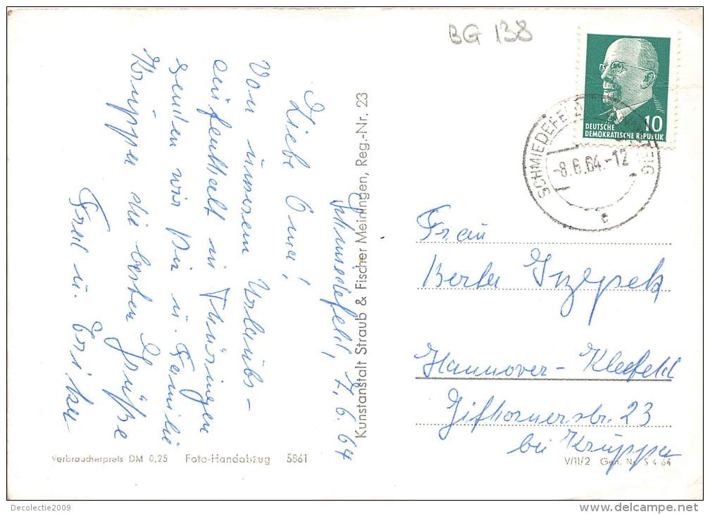 BG138 Schmiedefeld Am Rennsteig   CPSM 14x9.5cm Germany - Schmiedefeld