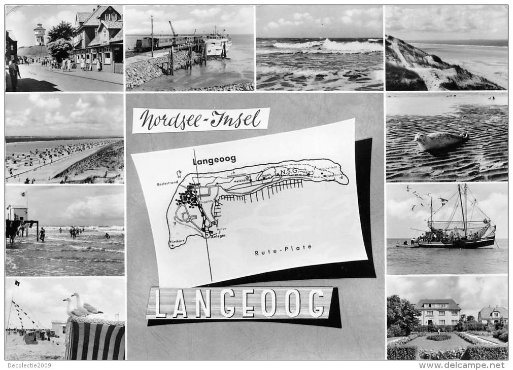 BG163 Langeoog Nordsee Insel Ship Bateaux   CPSM 14x9.5cm Germany - Langeoog