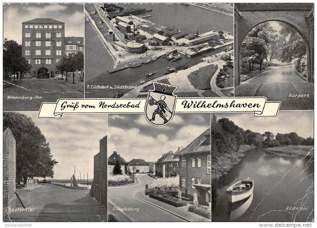 BG203 Wilhelmshaven  Multi Views  CPSM 14x9.5cm Germany - Wilhelmshaven