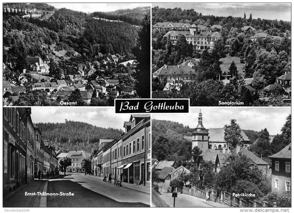 BG385 Multi Views  Bad Gottleuba CPSM 14x9.5cm Germany - Bad Gottleuba-Berggiesshuebel