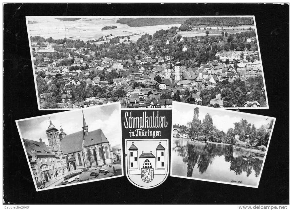 BG387 Schmalkalden In Thuringen Multi Views   CPSM 14x9.5cm Germany - Schmalkalden