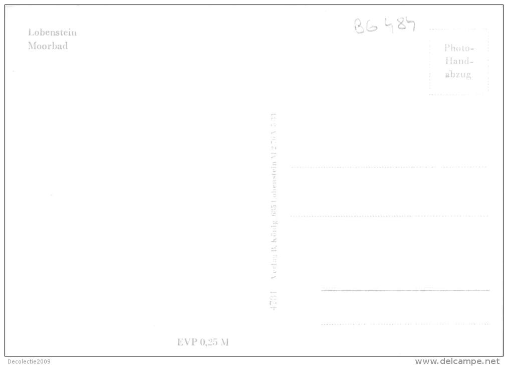 BG484 Lobenstein Moorbad   CPSM 14x9.5cm Germany - Lobenstein