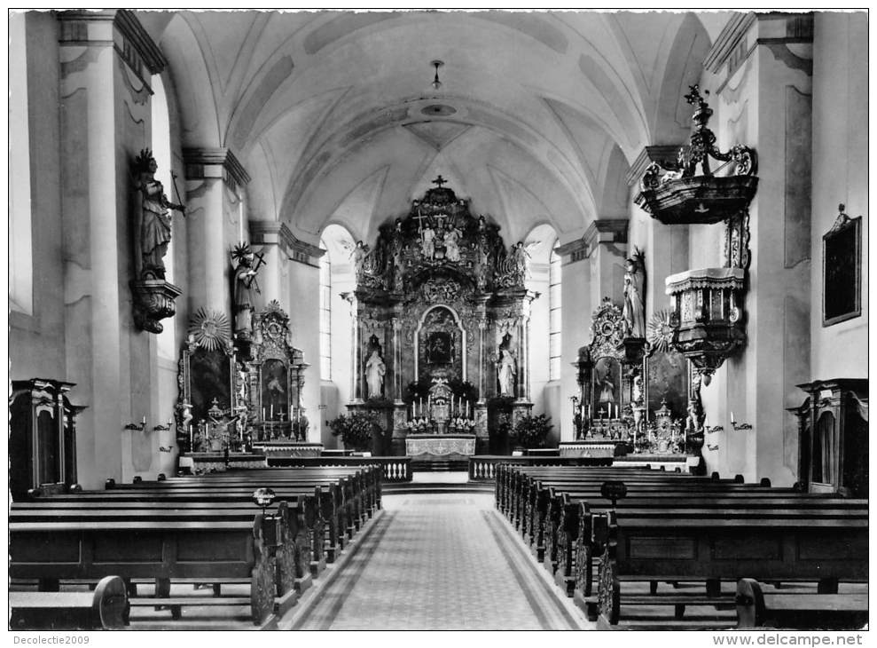 BG490 Innenansichl Der Klosterkirche Schwarzenberg Im Stei CPSM 14x9.5cm Germany - Schwarzenberg (Erzgeb.)