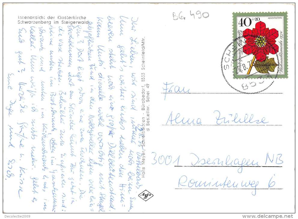 BG490 Innenansichl Der Klosterkirche Schwarzenberg Im Stei CPSM 14x9.5cm Germany - Schwarzenberg (Erzgeb.)