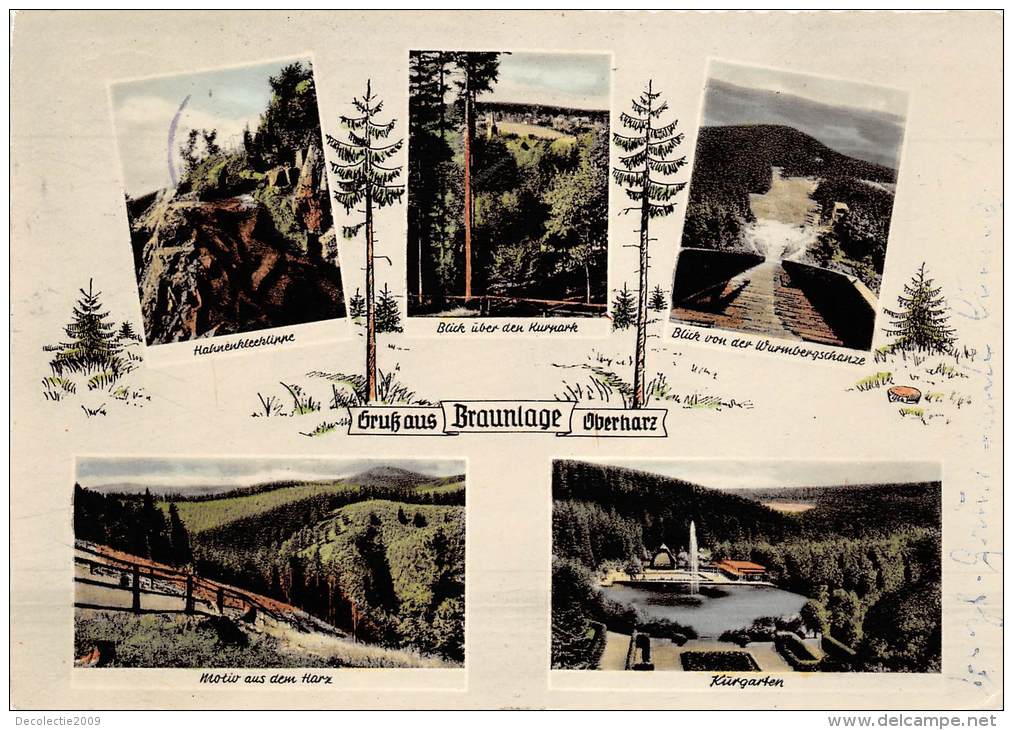 BG537 Braunlage Oberharz Multi Views    CPSM 14x9.5cm Germany - Braunlage