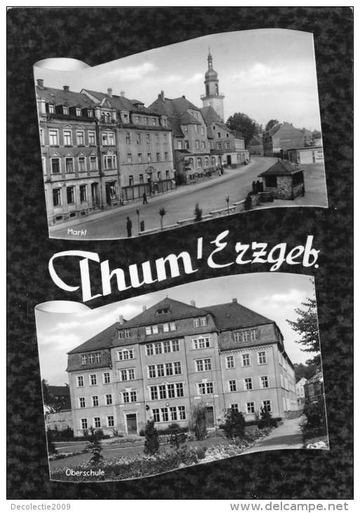 BG695 Thum Erzgeb Markt   CPSM 14x9.5cm Germany - Thum