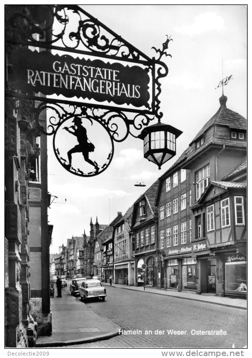 BG709 Hamlen An Der Weser Osterstrasse Car Voiture CPSM 14x9.5cm Germany - Hameln (Pyrmont)