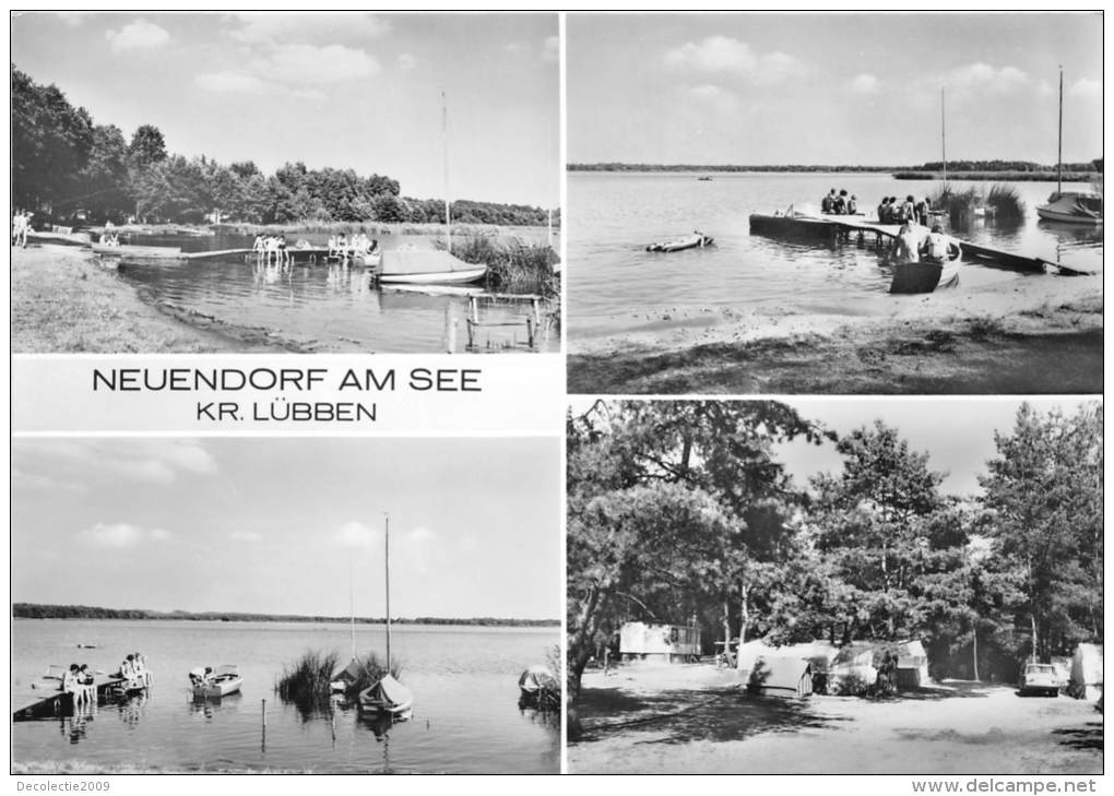 BG956 Neuendorf Am See Kr Lubben Boat   CPSM 14x9.5cm Germany - Hohen Neuendorf