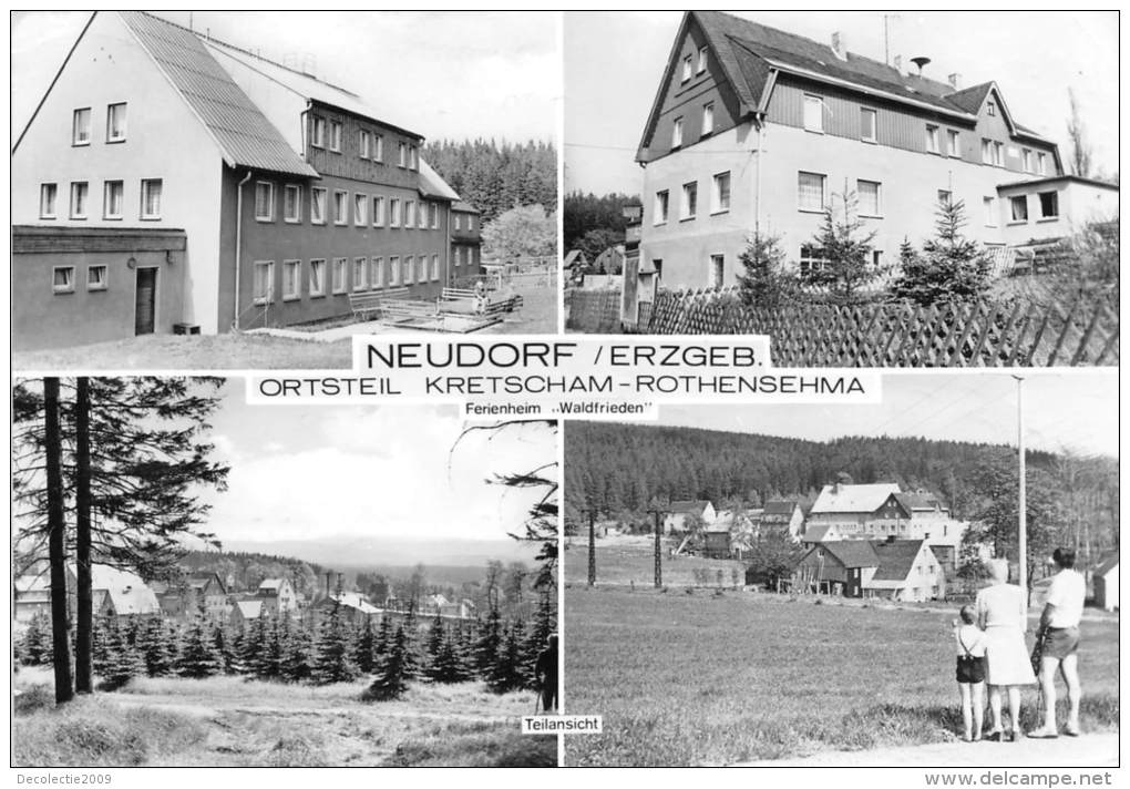 BG961 Neudorf Erzgeb Ortsteil Kretscham Rothensehma  CPSM 14x9.5cm Germany - Neudorf A. D. Spree