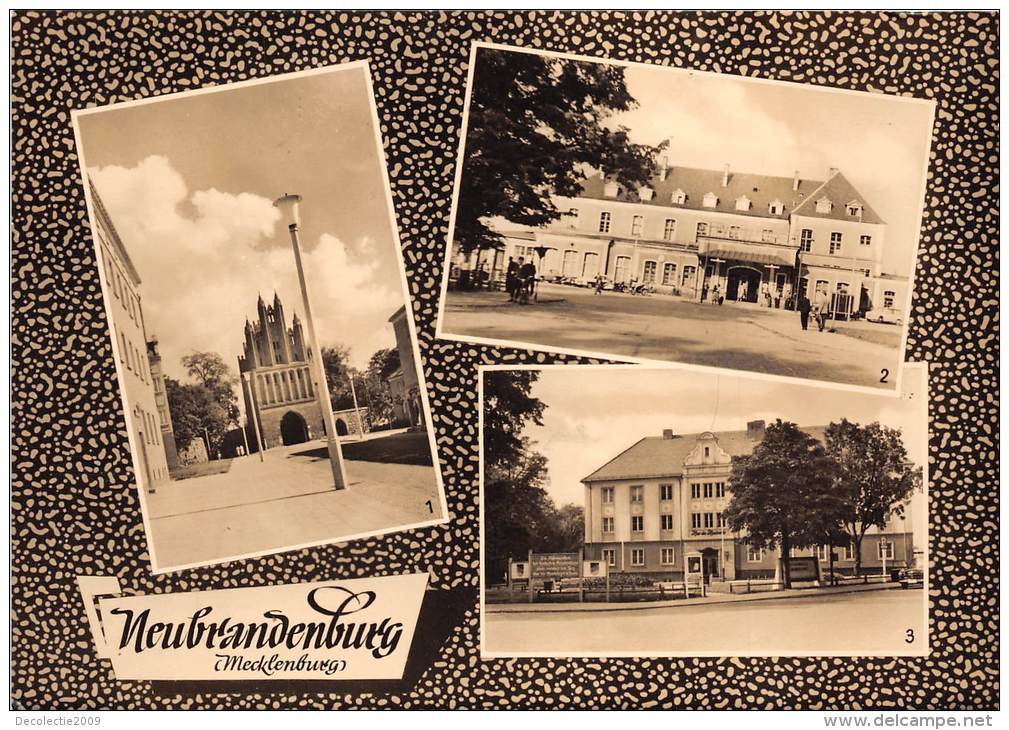 BG975 Neubrandenburg Mecklenburg Multi Views  CPSM 14x9.5cm Germany - Neubrandenburg