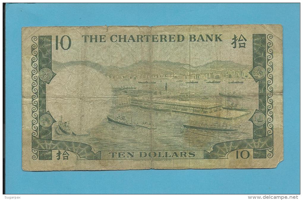 HONG KONG - 10 DOLLARS -  ND ( 01.06.1975 ) - P 74.b - 2 Scans - Hongkong