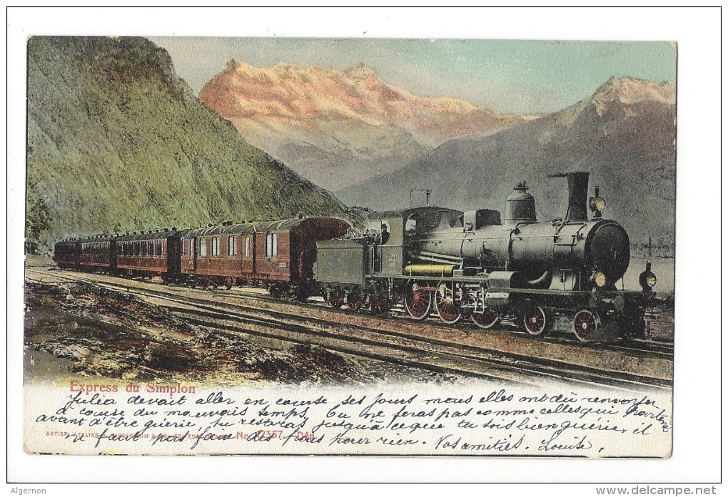 11398 - Express Du Simplon - Trains