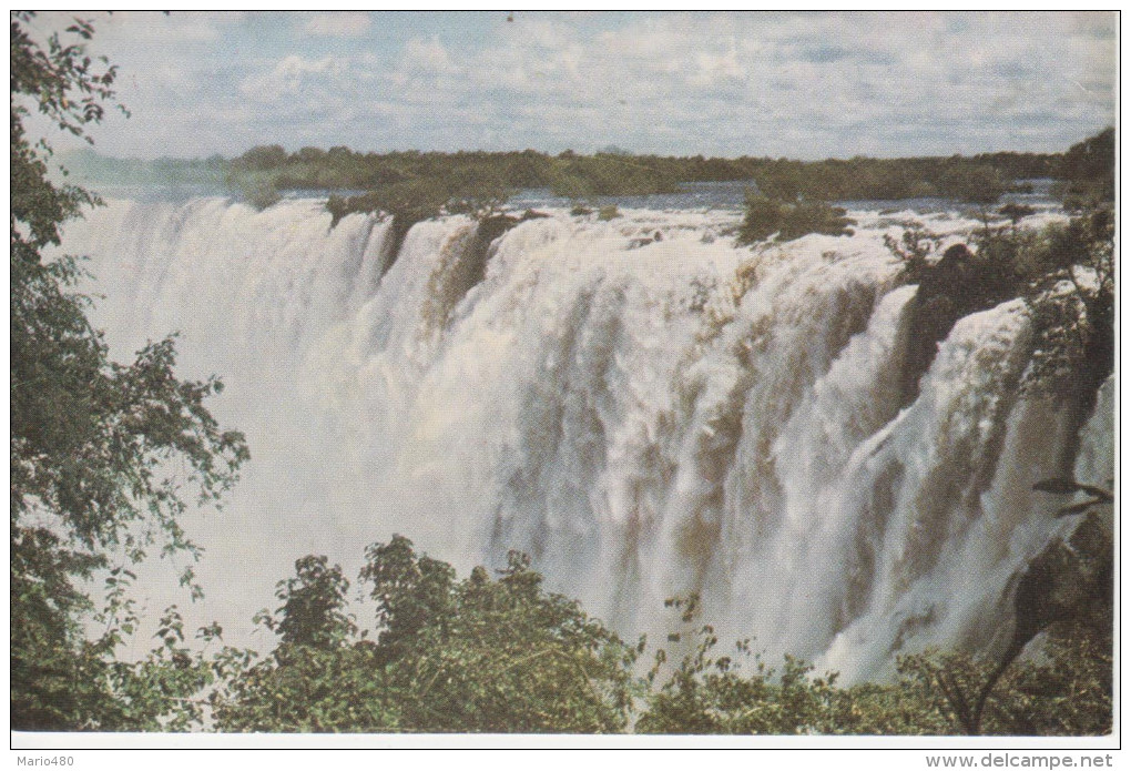 RAIMBOW  FALLS--VICTORIA FALLS       (NUOVA)  MINI CARD - Zambie