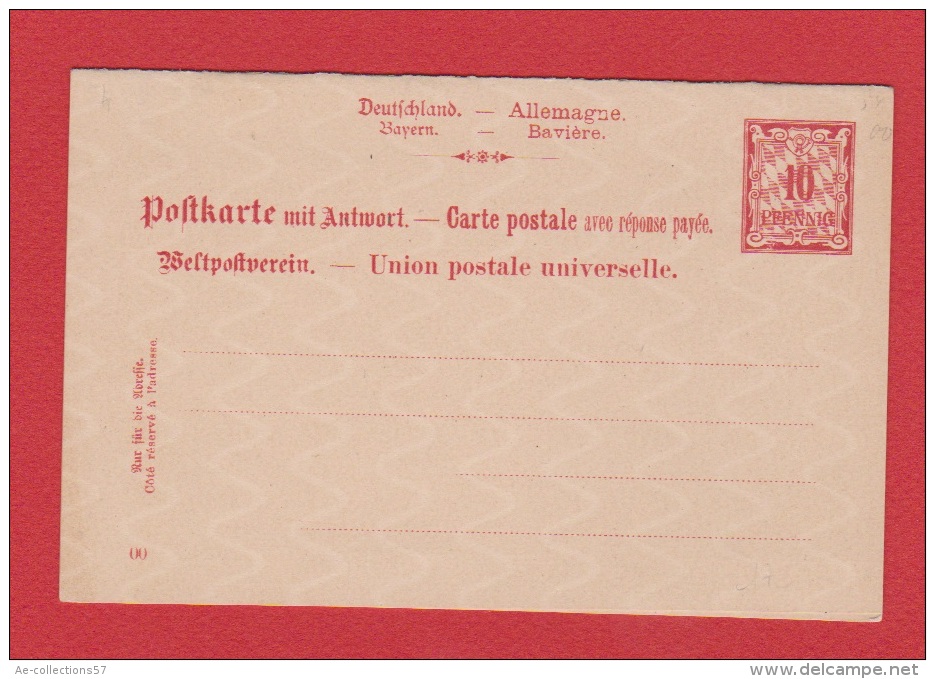 ALLEMAGNE    //  Postkarte    //  Vierge  //  Avec Coupon Réponse - Other & Unclassified