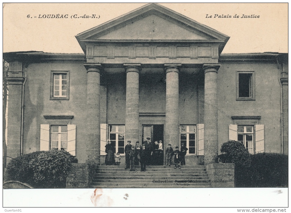 ( CPA 22 )  LOUDÉAC  /  Le Palais De Justice  - - Loudéac