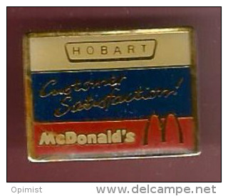 41046-Pin's.McDonald's..a Limentation.Hamburger.Ame Rican Burger.Hobart. - McDonald's