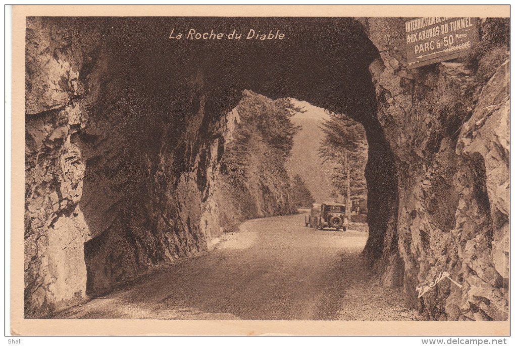 CPA LA ROCHE DU DIABLE ENVIRONS DU HOHNECK - Autres & Non Classés