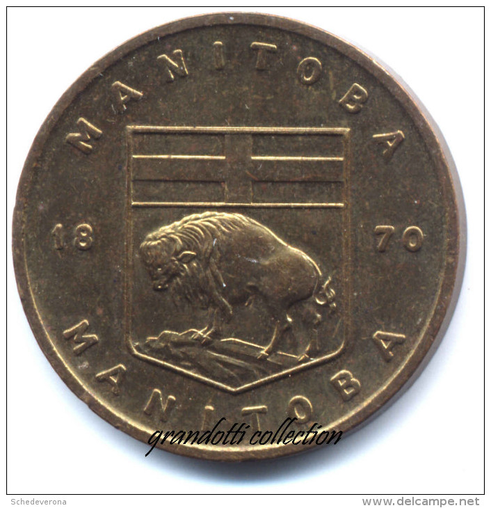 FIORI DEL CANADA PRAIRIE CROCUS PULSANTILLE MANITOBA 1870 - Monétaires / De Nécessité