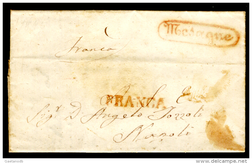 Mesagne-00448c (con Testo) Da Oria Il 19 Marzo 1846 - - 1. ...-1850 Prefilatelia