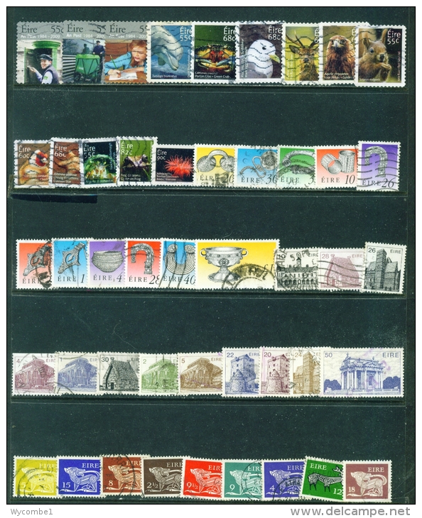 IRELAND - 250 Different Collection* - All stamps scanned and Off paper