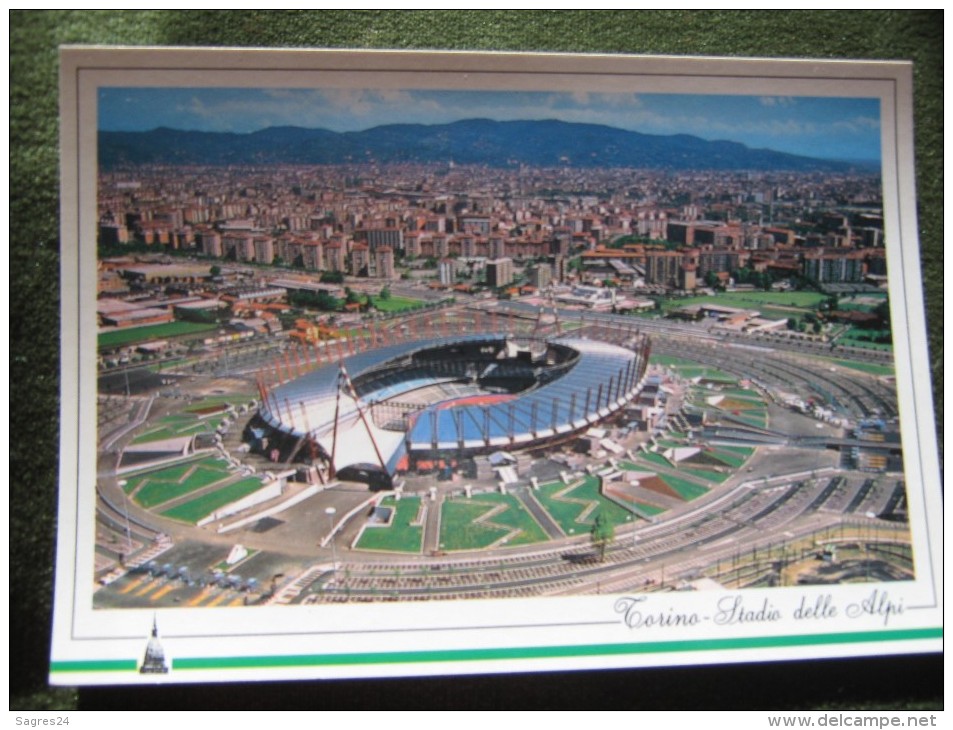 Torino - Italie - Panorama E Stadio Delle Alpi -Vue Générale Et Le Stade Des Alpes - Stades & Structures Sportives
