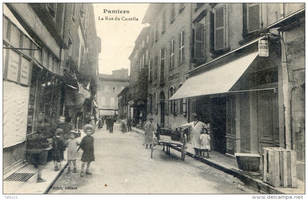 Pamiers - La Rue Du Castella - Pamiers