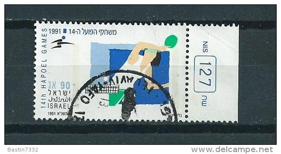 1991 Israel Hapoel Games Used/gebruikt/oblitere - Gebruikt (met Tabs)