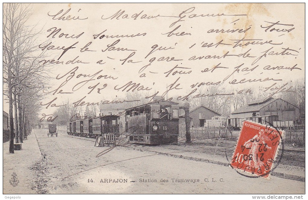 ARPAJON  -  Station Des Tramways - Arpajon