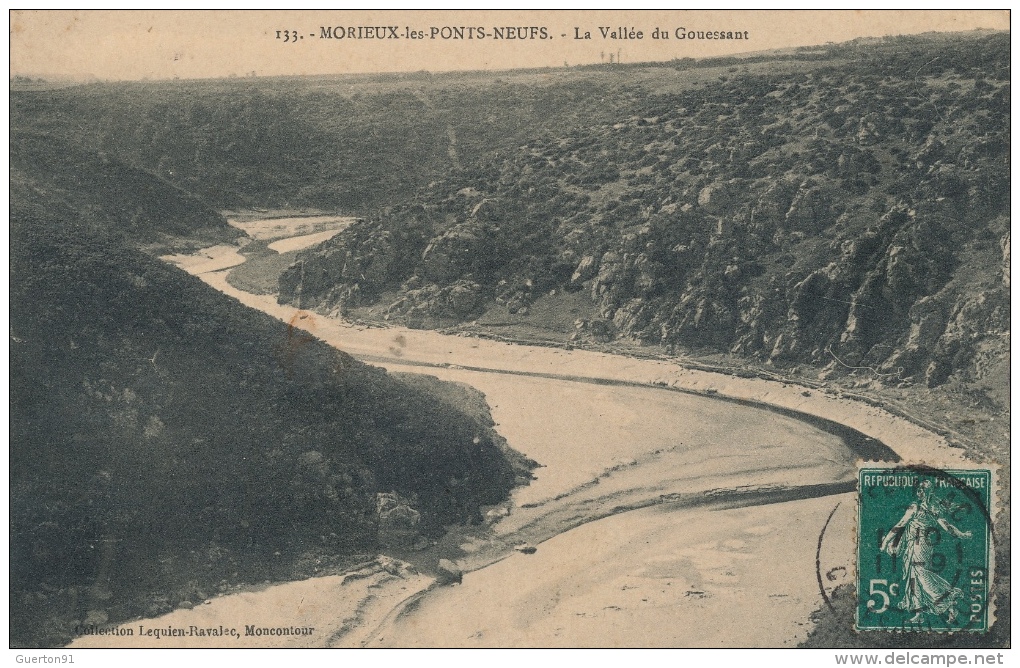 ( CPA 22 )  MORIEUX-LES-PONTS-NEUFS  /  La Vallée Du Gouessant  - - Morieux