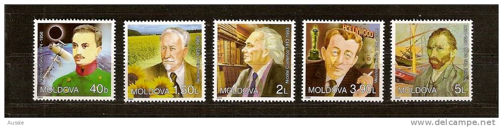 Moldavie Moldova 2003 Yvertn° 411-15 *** MNH Cote 16,50 Euro Van Gogh Ea - Moldavië