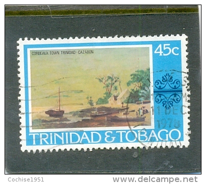 1975 TRINIDAD &amp; TOBAGO Y &amp; T N° 353 ( O ) Tableau - Trinité & Tobago (1962-...)